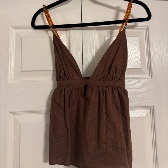 CAMI NYC Rose Tortoise Shell Cami - Picture 4 of 5